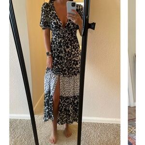 Love, Whit Puff Sleeve Dress